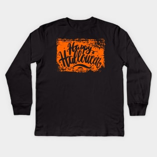 Happy Halloween Kids Long Sleeve T-Shirt